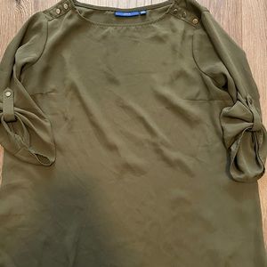 Dark green blouse